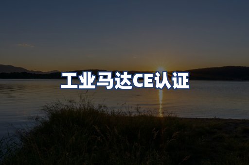 工业马达CE认证